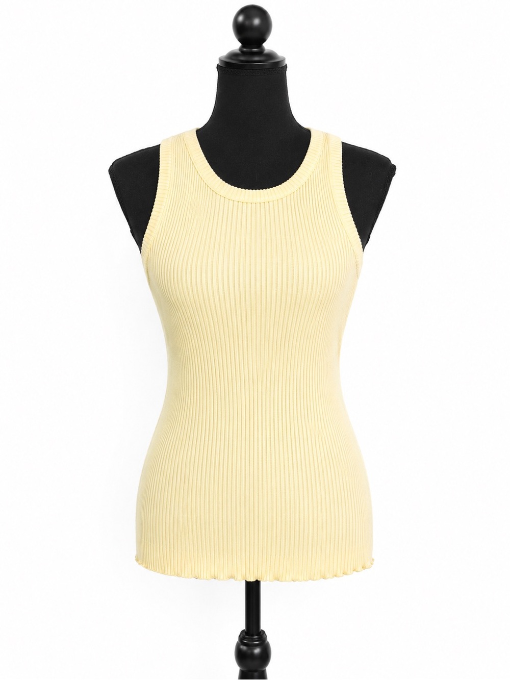 TEAM WANG Ribbed Knit Tank Size 1